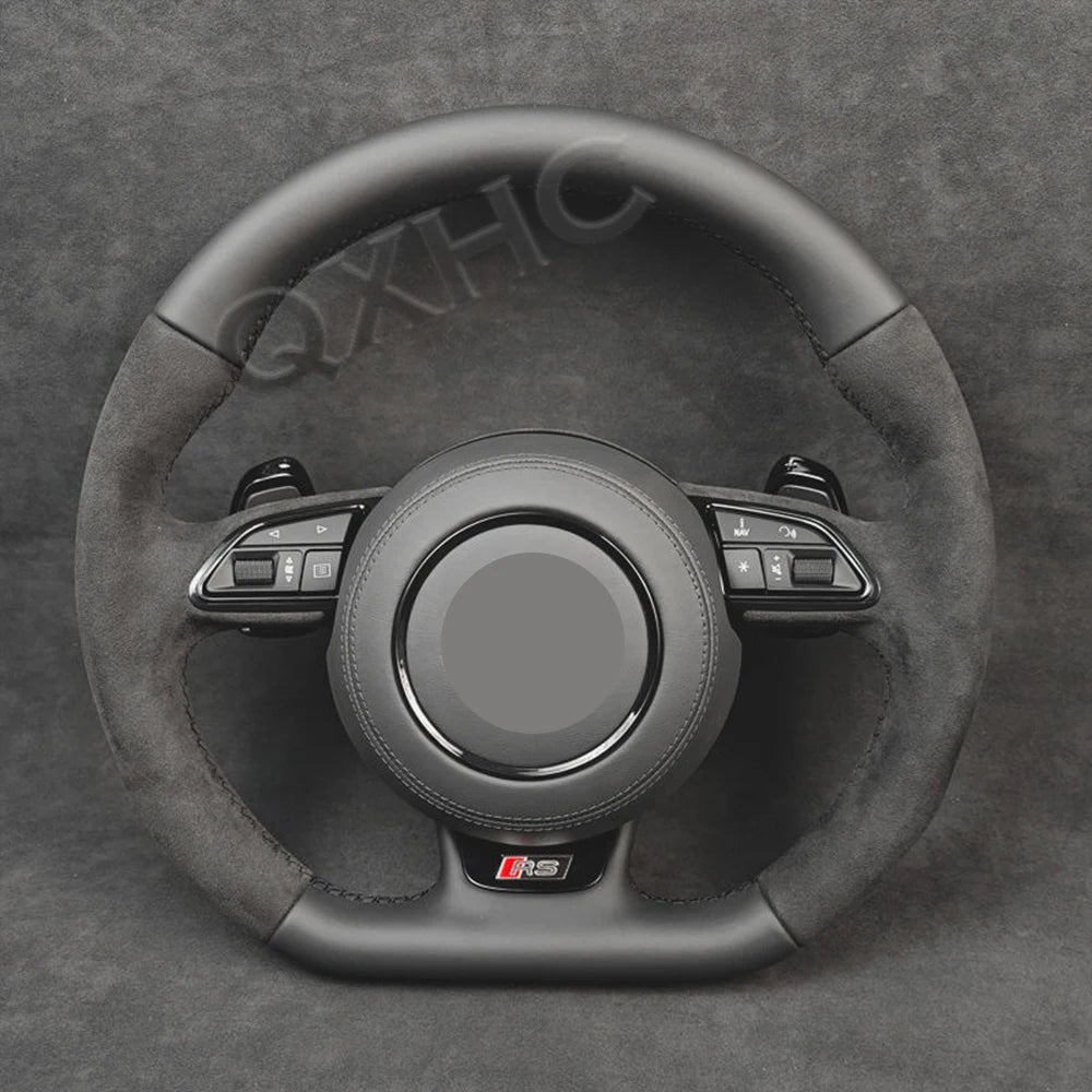 Audi Carbon Fiber & Alcantara Steering Wheel