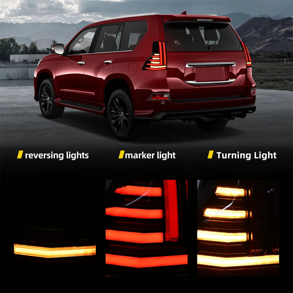 Toyota Land Cruiser Prado J150 LED Dynamic Taillights