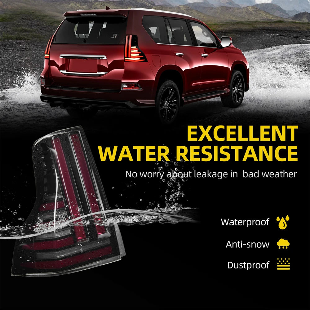 Toyota Land Cruiser Prado J150 LED Dynamic Taillights