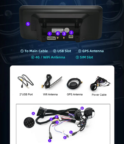 Multimedia Touch Screen For Mercedes Benz G-Class