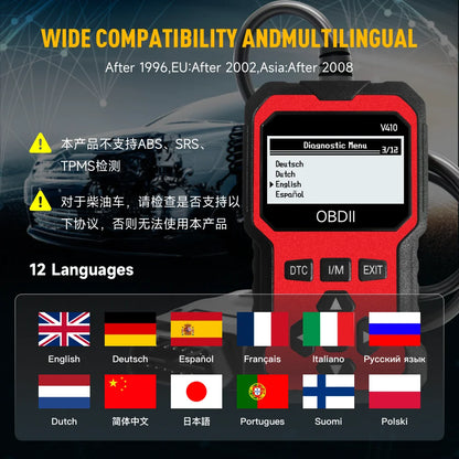 Car OBD Diagnostic Scanner