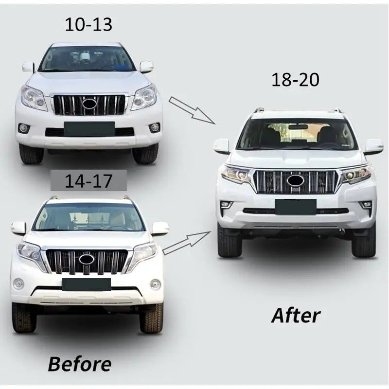 Prado 2010-2017 J150 to 2018 Facelift Body Kit