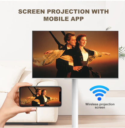 21.5 Inch Touch Screen Rotating Smart TV