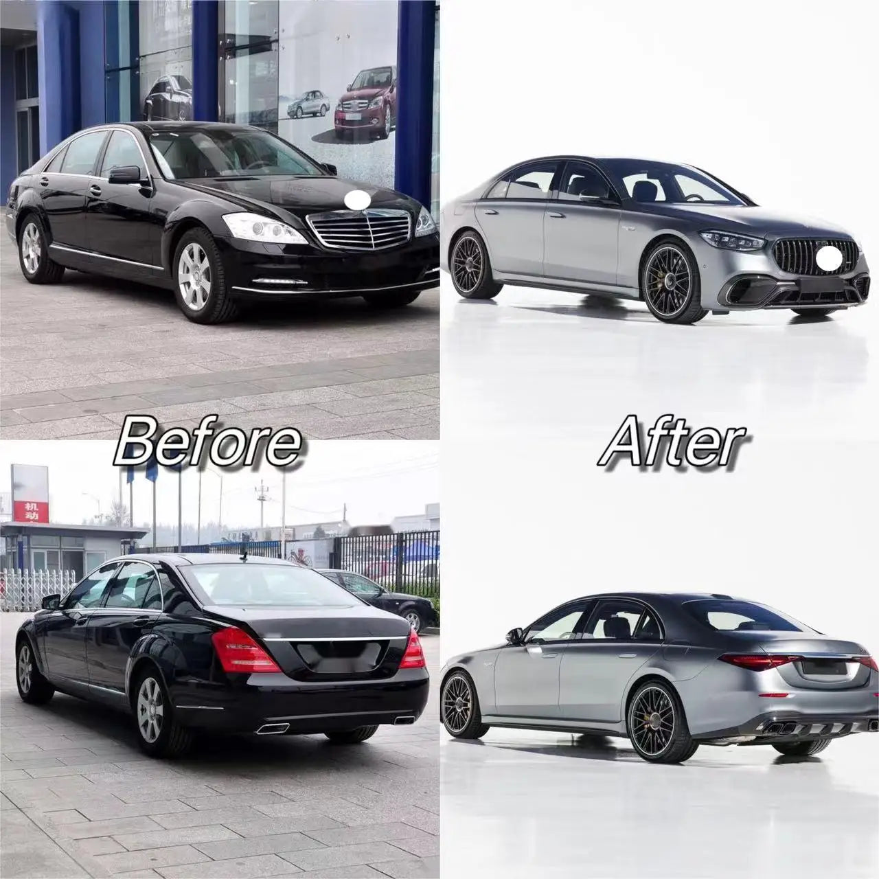 Mercedes-Benz S-Class W221 to W223 S63 Facelift Body kit