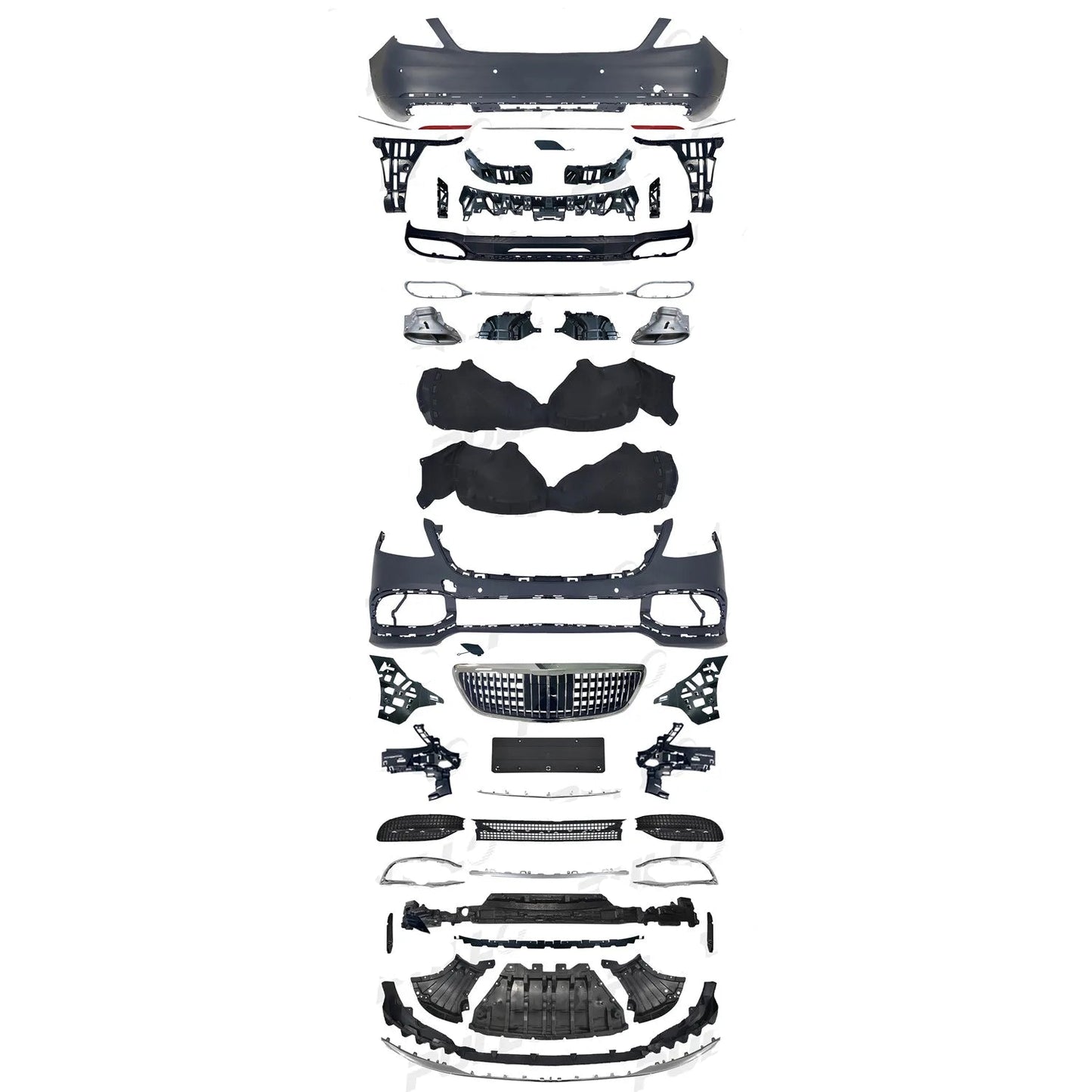 Maybach Body Kit for Mercedes-Benz S-Class W222