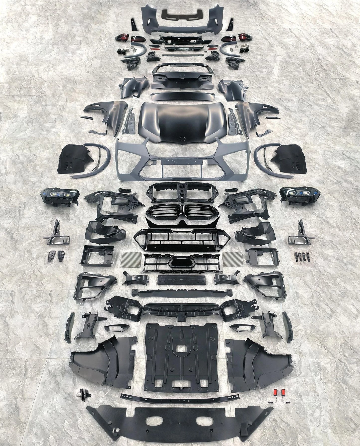 BMW X5 E70 to 2024 X5M Facelift Body Kit
