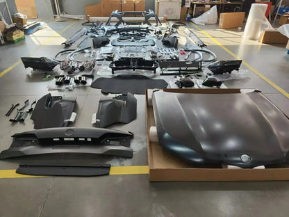 BMW X5 E70 to 2024 X5M Facelift Body Kit