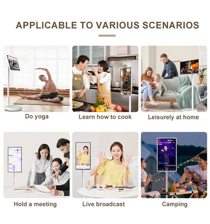 21.5 Inch Touch Screen Rotating Smart TV