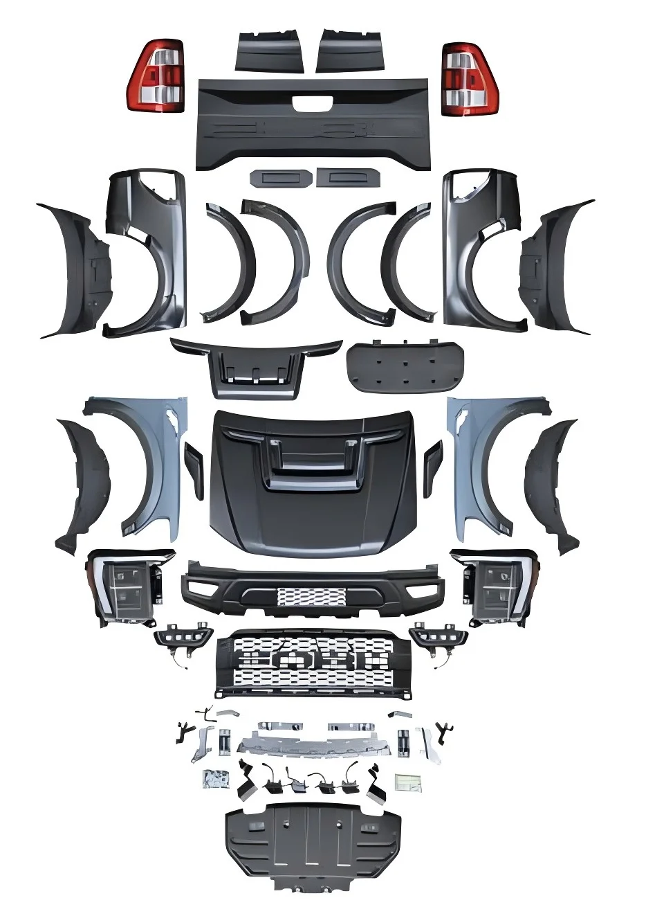 Ford Ranger to F-150 Raptor Facelift Body Kit