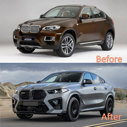 BMW X6 E71 to X6M F96 Facelift Body Kit