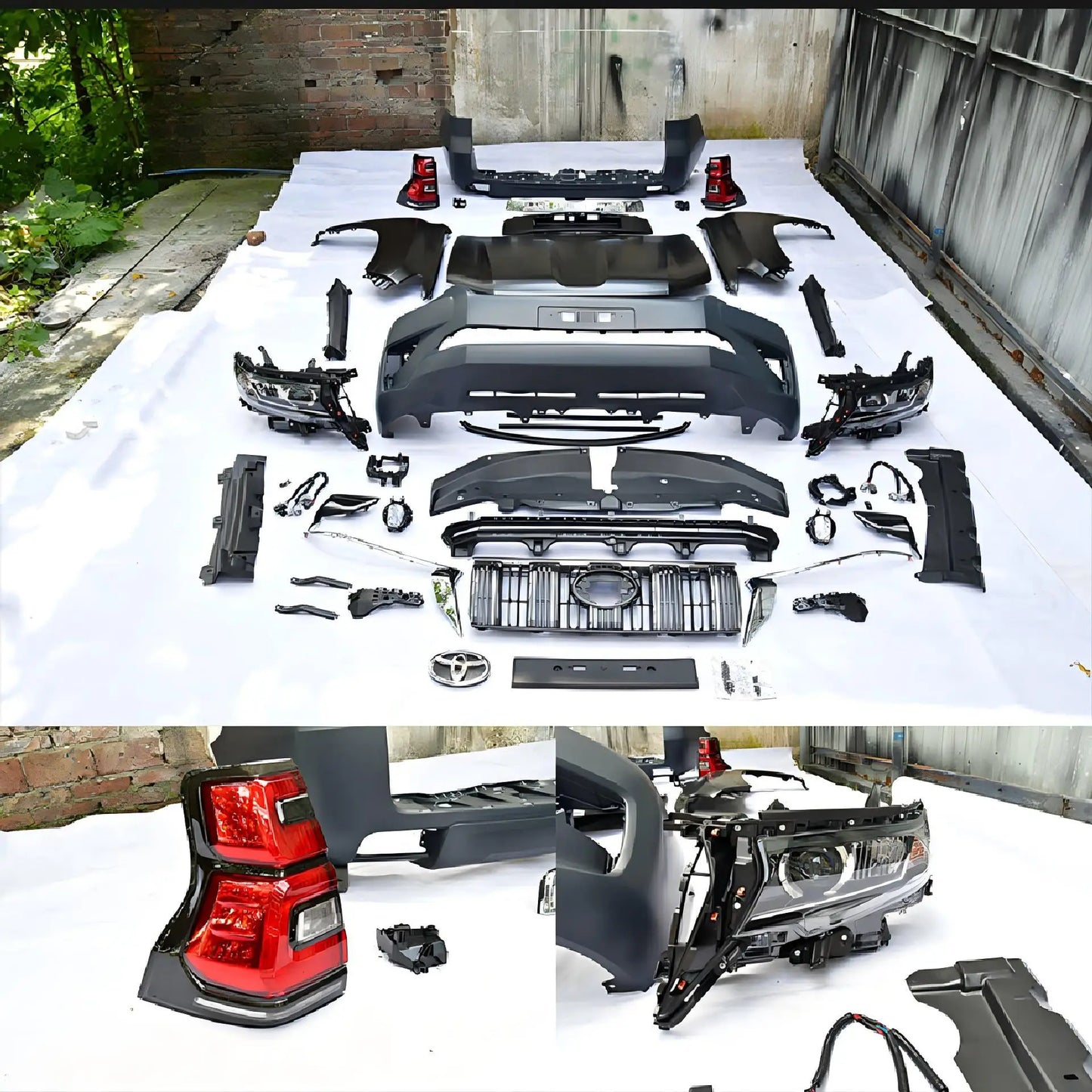 Toyota Land Cruiser Prado J150 Facelift Body Kit