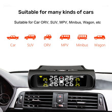 Solar Power Car Tire Pressure Monitor System