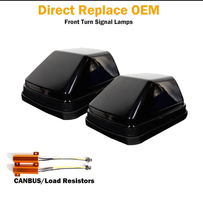 2pcs Front Wing Turn Signal Lights For Mercedes G-Class