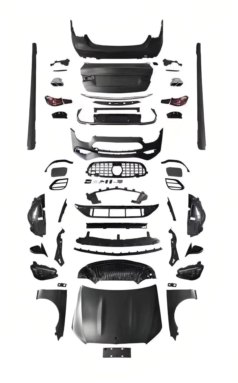 Mercedes-Benz E-Class W212 to W213 Facelift Body Kit