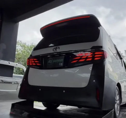 Toyota Alphard Vellfire to 2024 Facelift Bodykit