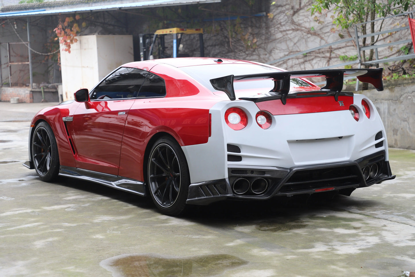 Nissan GTR R35 Facelift to 2018-Style Body Kit