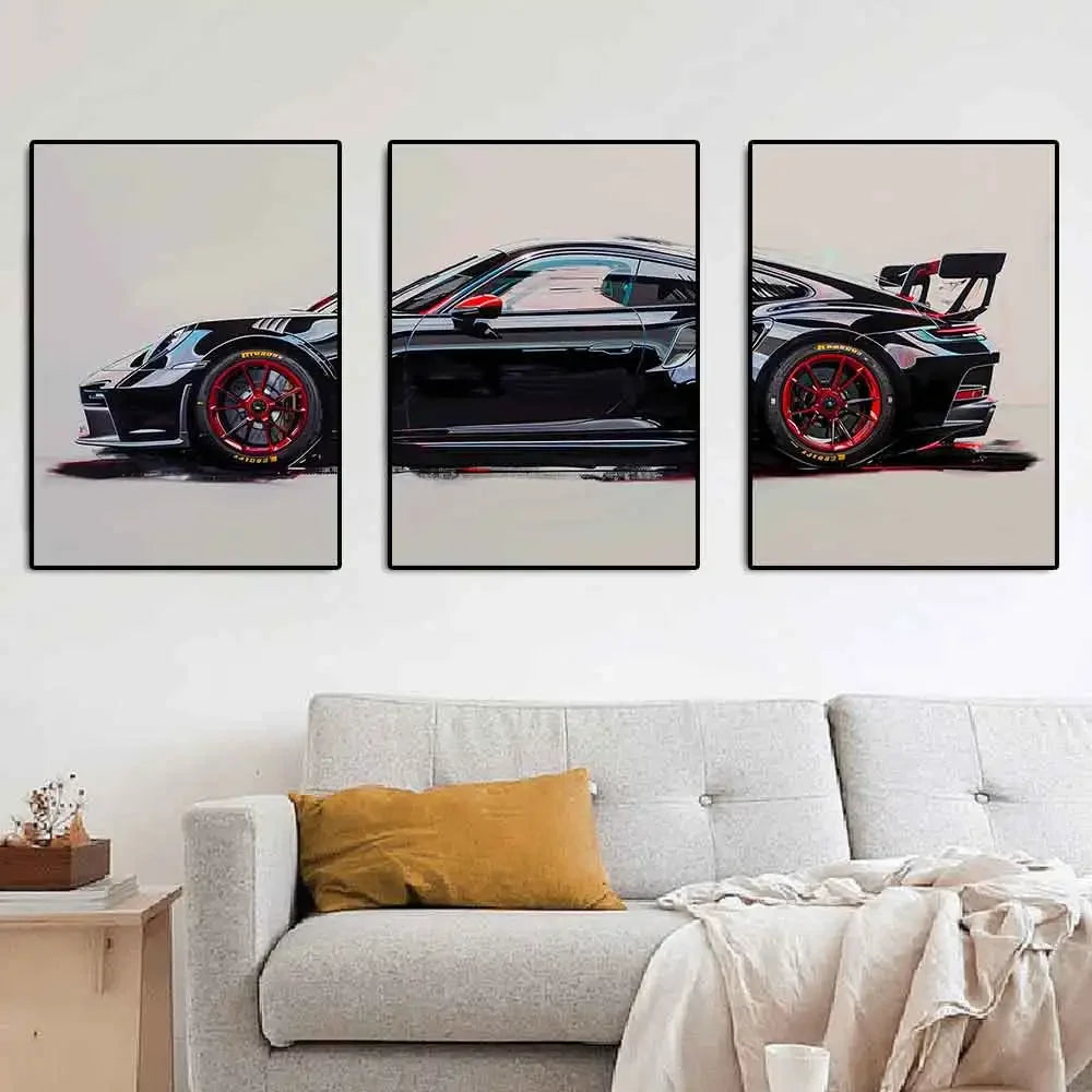 Porsche 911 GT3 RS Wall Art