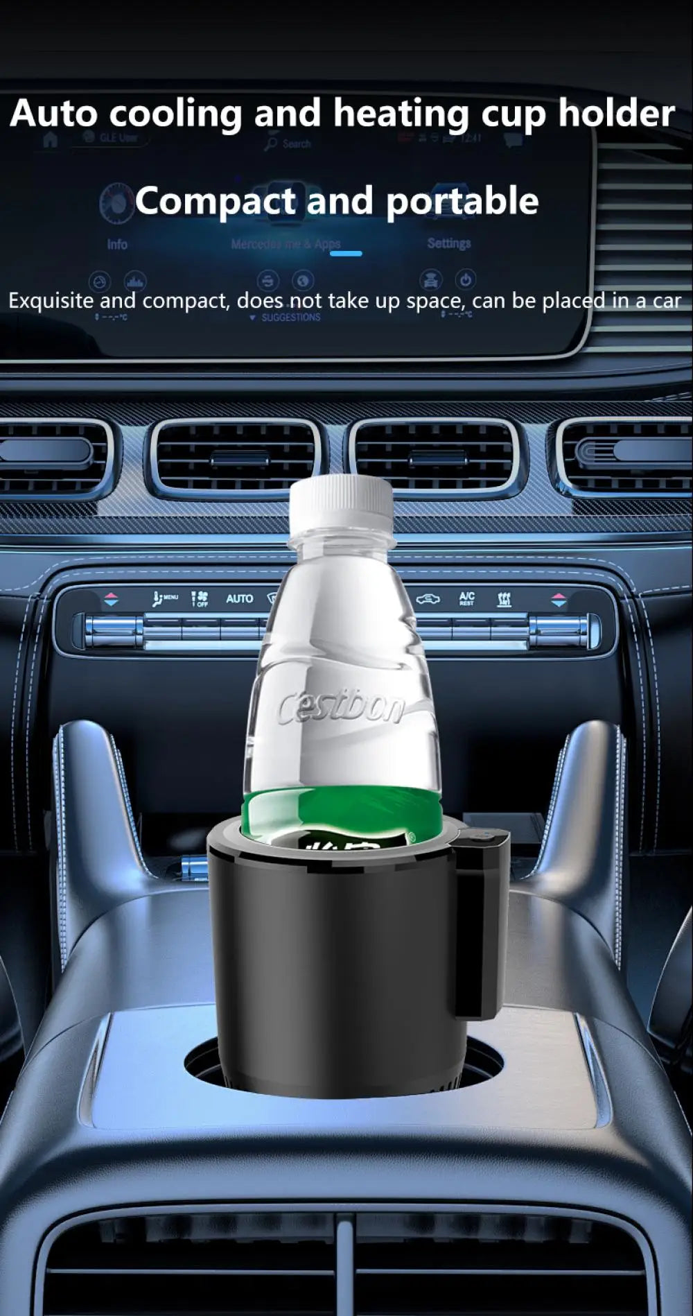 Car Heating & Cooling Smart Beverage Holder