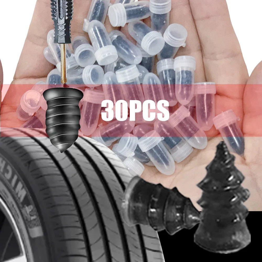 Universal 10/30Pcs Car Tyre Repair Set