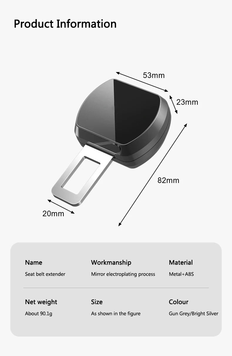 Mercedes-Benz Seat Belt Clip Extender