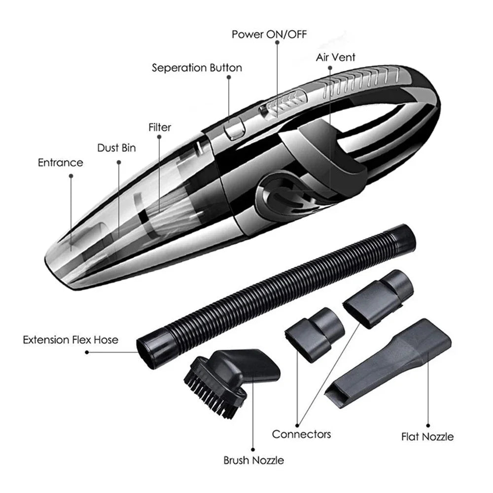 Wireless Car Vacuum Cleaner