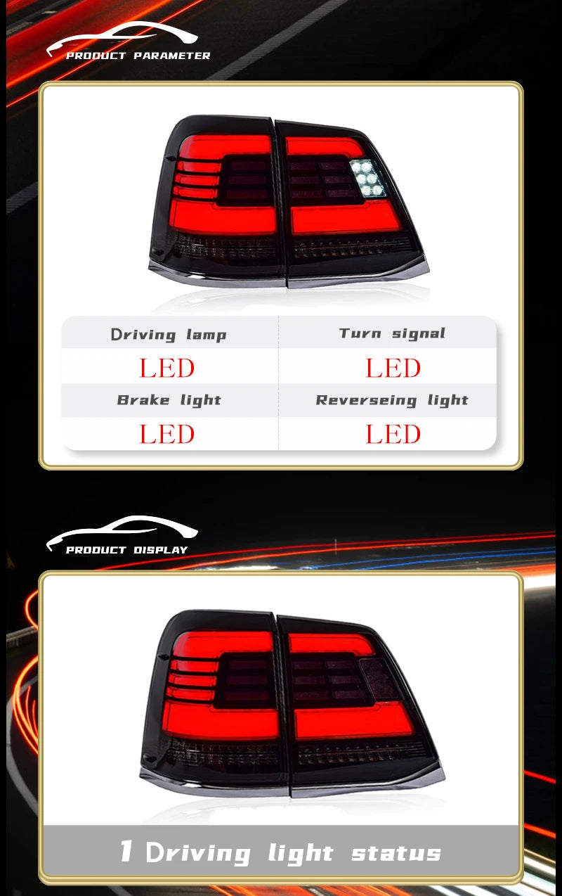 Toyota Land Cruiser LC200 LED Taillight