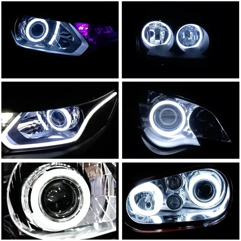 RGB Halo Rings LED Headlights