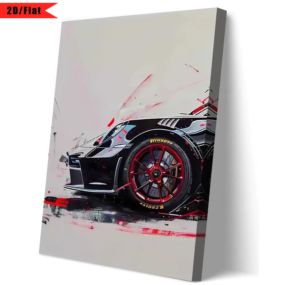 Porsche 911 GT3 RS Wall Art