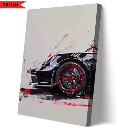 Porsche 911 GT3 RS Wall Art