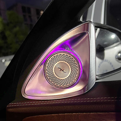 64 Colors 4D Rotating Tweeter Speaker For Mercedes-Benz