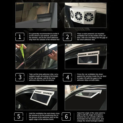 Rechargeable Car Exhaust Fan