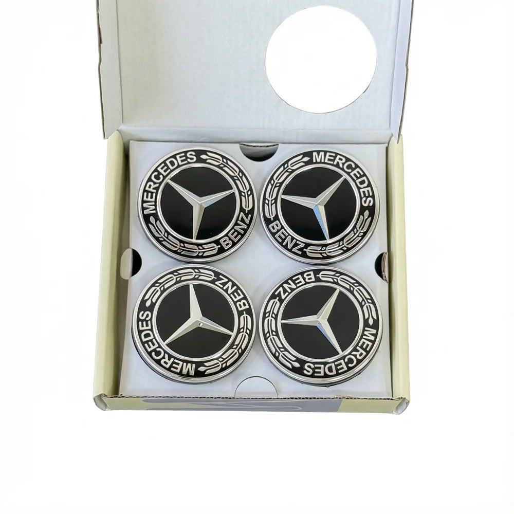 Mercedes-Benz AMG Floating Wheel Center Hub Caps