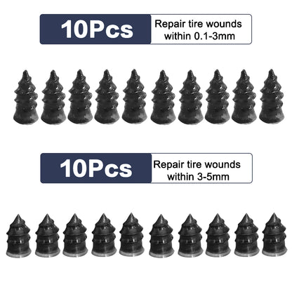 Universal 10/30Pcs Car Tyre Repair Set