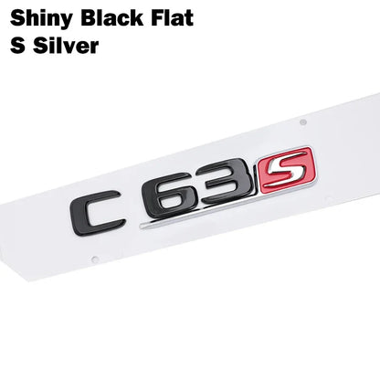Mercedes-Benz C63S AMG Badge Emblem