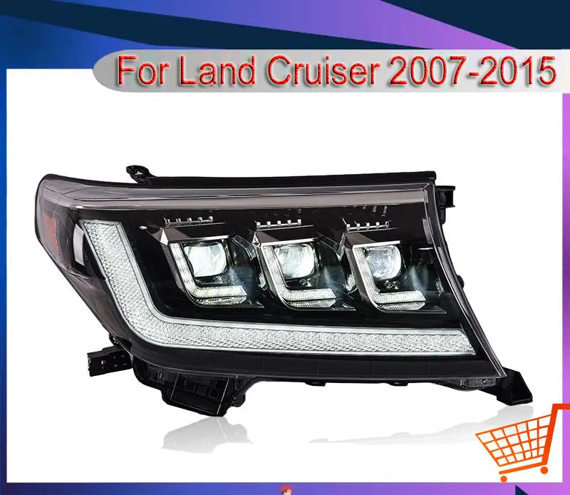 Toyota Land Cruiser LC200 LED Headlights
