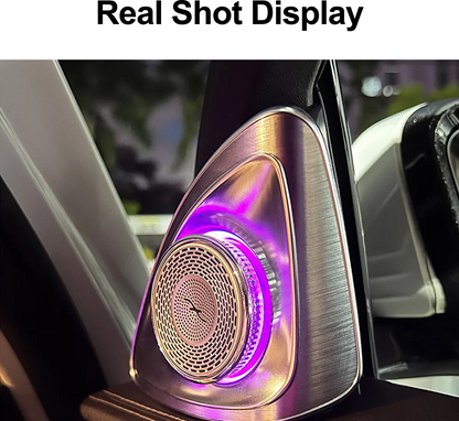 64 Colors 4D Rotating Tweeter Speaker For Mercedes-Benz