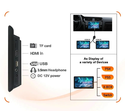 10.1" Car Headrest Monitor