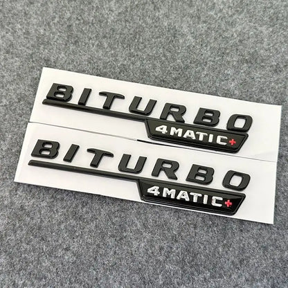 Mercedes-Benz V8 BITURBO 4MATIC PLUS Fender Emblem