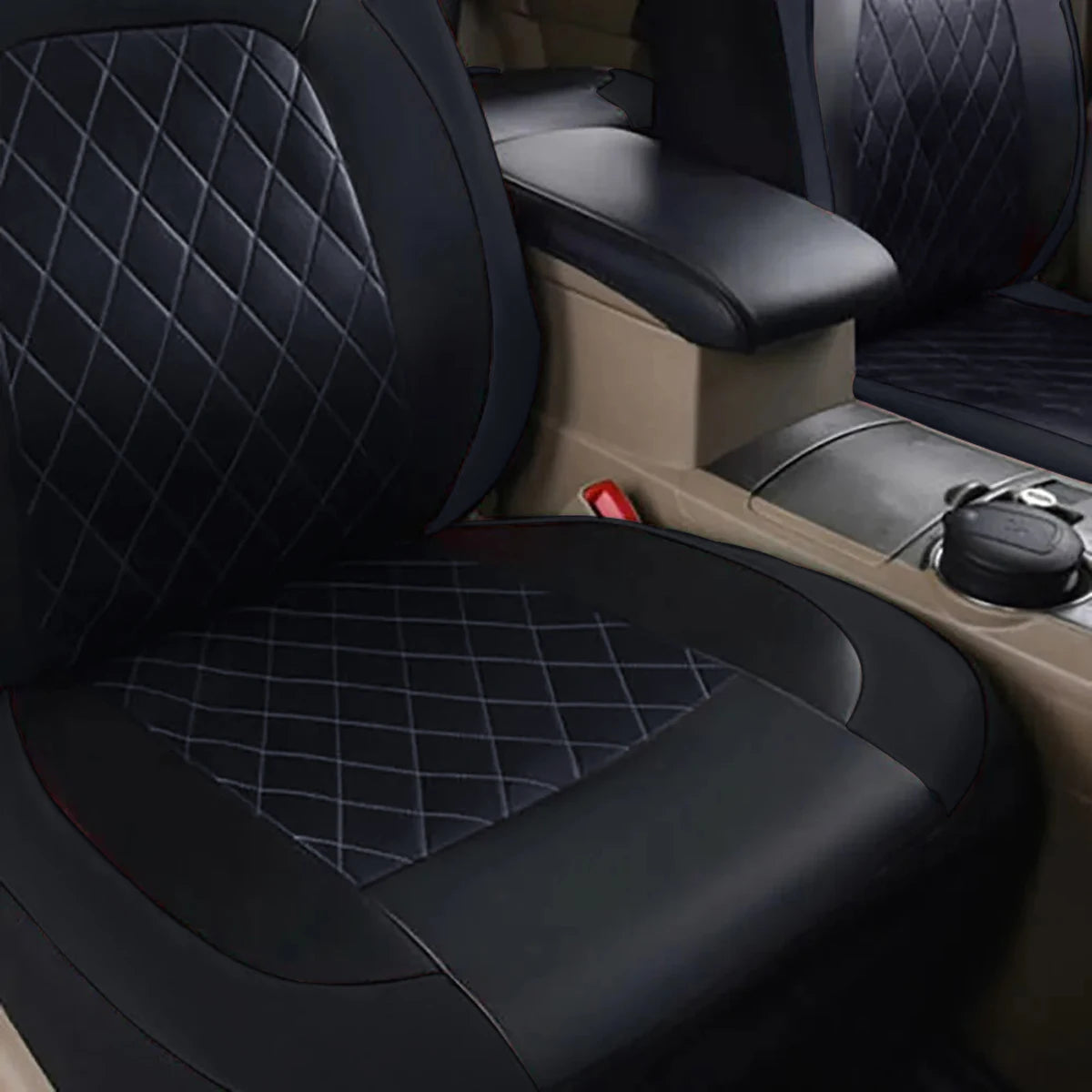 All-Season Leather Car Seat Cover