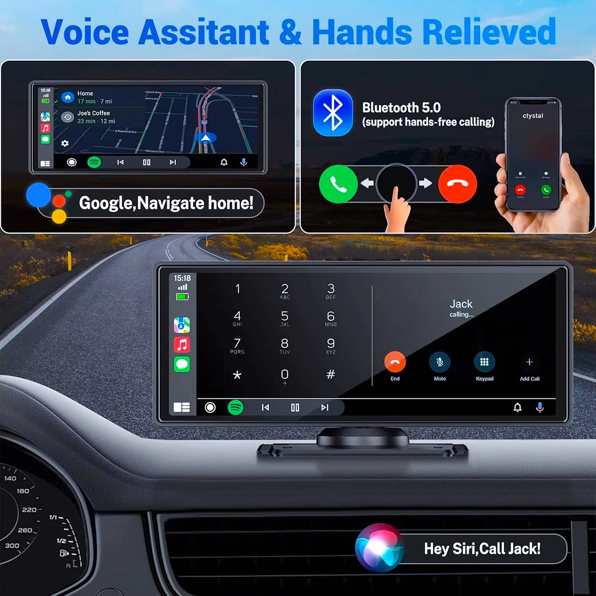 Wireless Universal Portable Car Screen