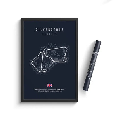 F1 Track Wall Art