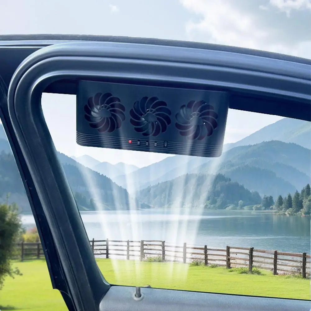 Car Solar Exhaust Fan