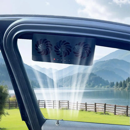 Car Solar Exhaust Fan