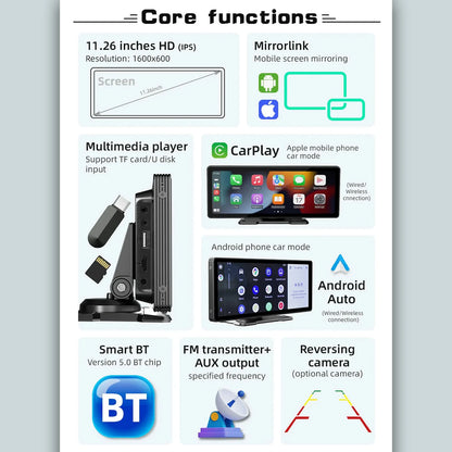 Wireless Universal Portable Car Screen