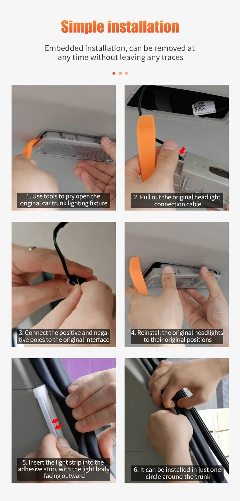 LED Trunk Light Strip