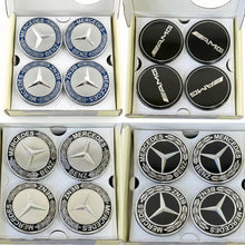 Mercedes-Benz AMG Floating Wheel Center Hub Caps