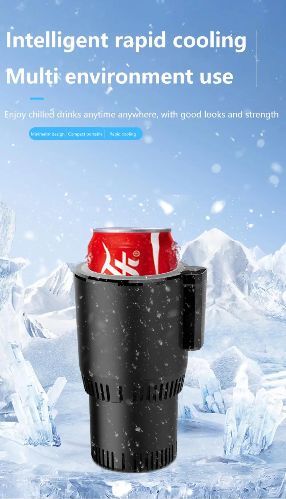 Car Heating & Cooling Smart Beverage Holder