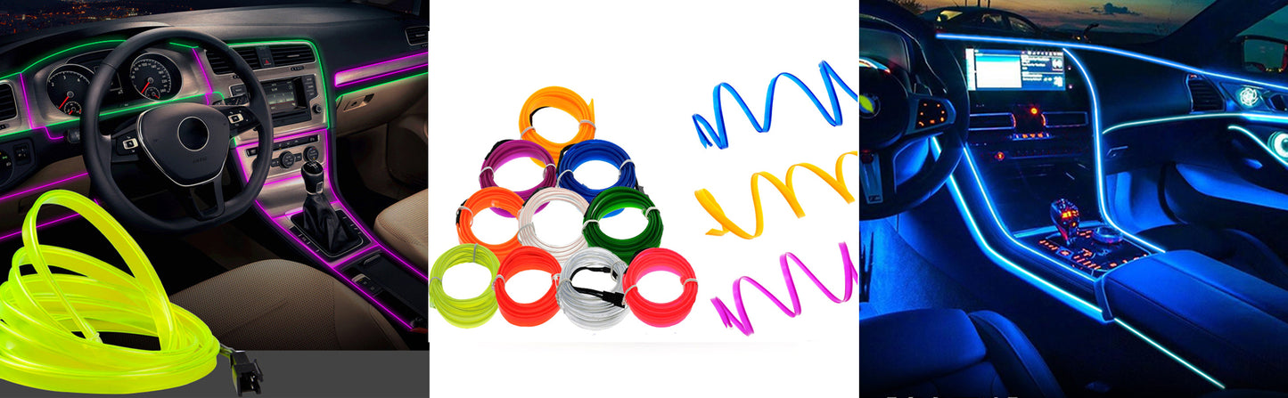 Car Interior Neon LED Strip Light