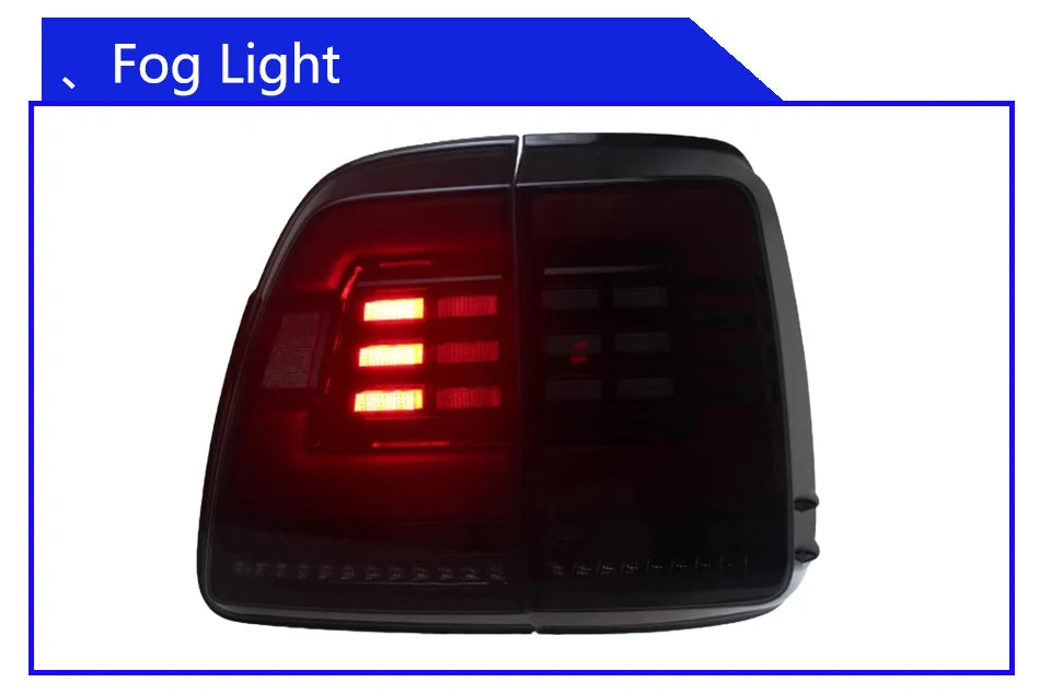 LED Taillights For Toyota Land Cruiser LC100 & Lexus LX