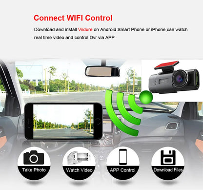 4K UHD Night Vision Dashcam